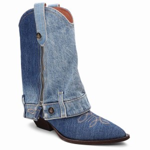 Ash Dazed Festival Women Booties Blue | 623363-149