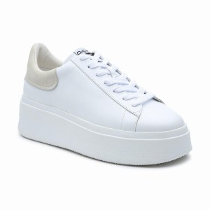 Ash Moby Platform Women Sneakers White | 161809-958