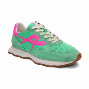 Ash Sunstar Retro Women Sneakers Green | 106782-416